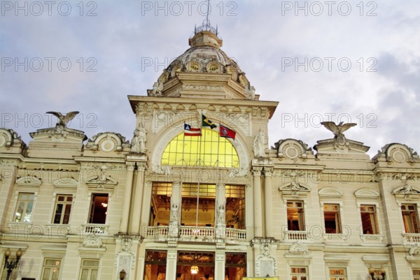 Rio Branco Palace, Tomé de Souza Square, Salvador, Bahia, Brazil
