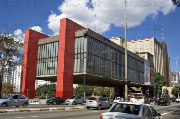 Masp, Museu de Arte de São Paulo, Paulista Avenue, São Paulo, Brazil