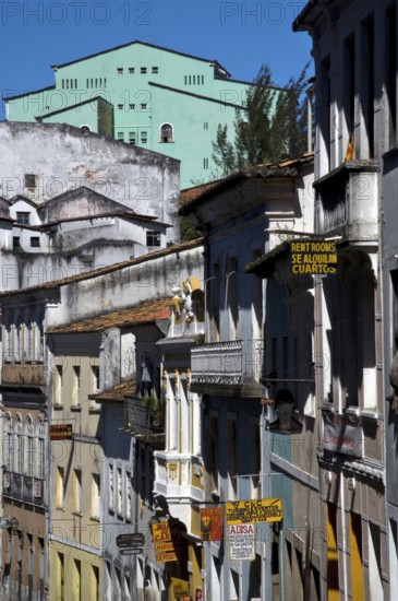 Ladeira do Carmo, Pelourinho, Salvador, Bahia, Brazil