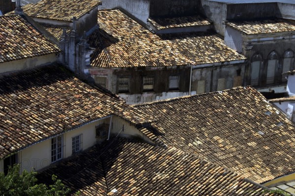 Roofs, Pelourinho, Salvador, Bahia, Brazil