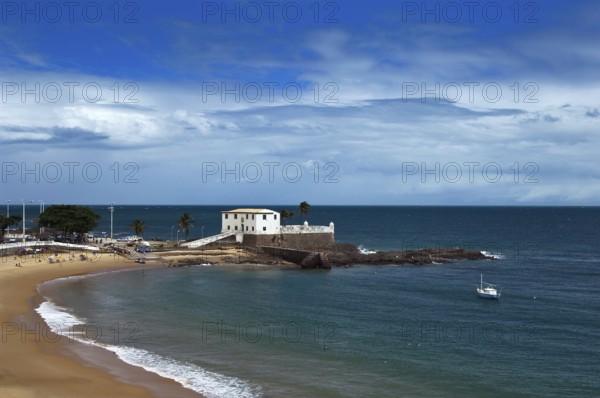 Fort of Santa Maria, Porto da Barra Beach, Salvador, Bahia, Brazil