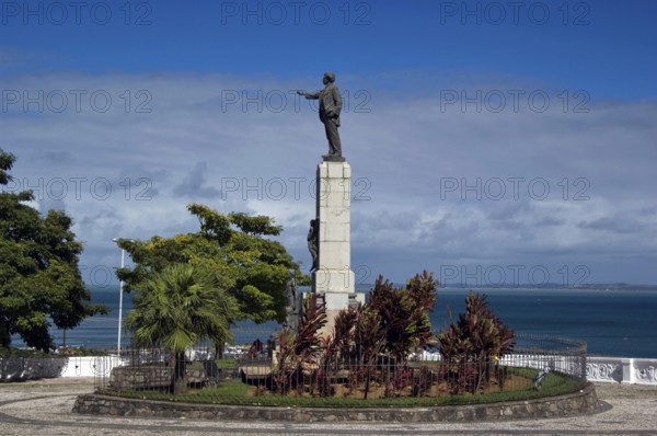 Monument, Castro Alves Square, Salvador, Bahia, Brazil
