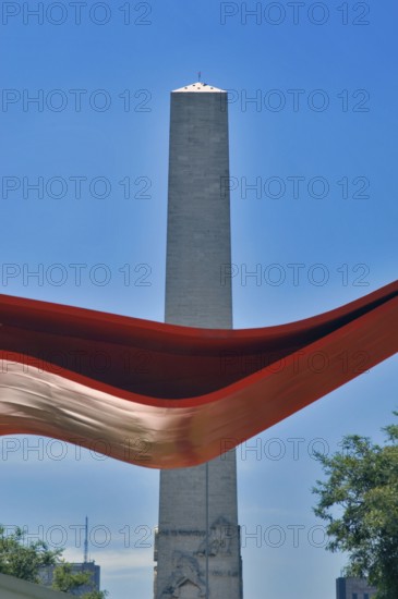 Oscar Niemeyer Auditorium, Obelisco, Ibirapuera Park, São Paulo, Brazil