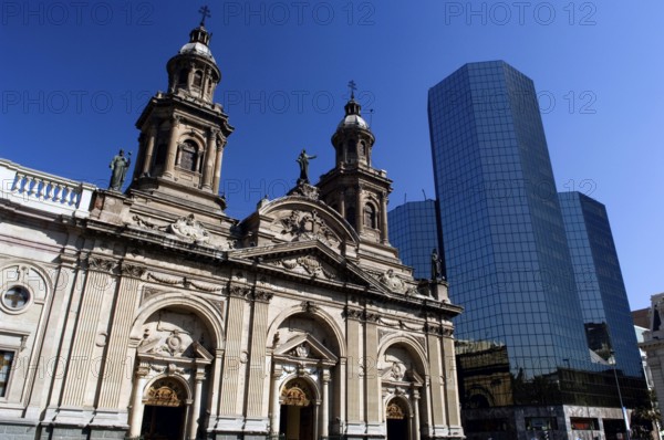 Cathedral of Santiago, Armas Square, Santiago, Chile