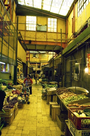 Cardonal Market, Barrio de Amendral, Valparaiso, Chile