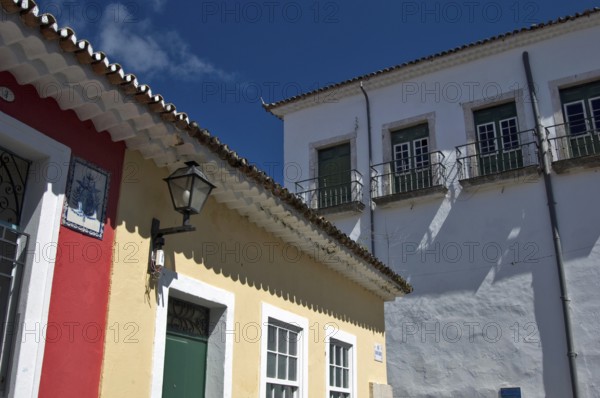 Houses, Pelourinho, Salvador, Bahia, Brazil