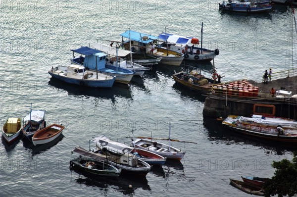 Boats, Baia de Todos os Santos, Salvador, Bahia, Brazil