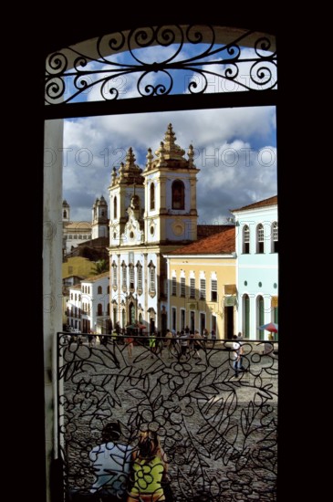Largo do Pelourinho, Fundação Casa de Jorge Amado, Salvador, Bahia, Brazil