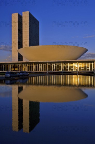Congresso Nacional, Eixo Monumental, Brasília, DF, Brazil