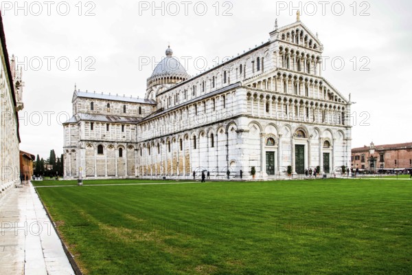 Cathedral of Pisa (Duomo) at Piazza dei Miracoli, or Piazza del Duomo (Cathedral Square). Pisa, Province of Pisa, Italy. 17.12.12