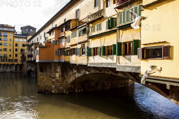 Ponte Vecchio (Old Bridge). Florence, Province of Florence, Italy