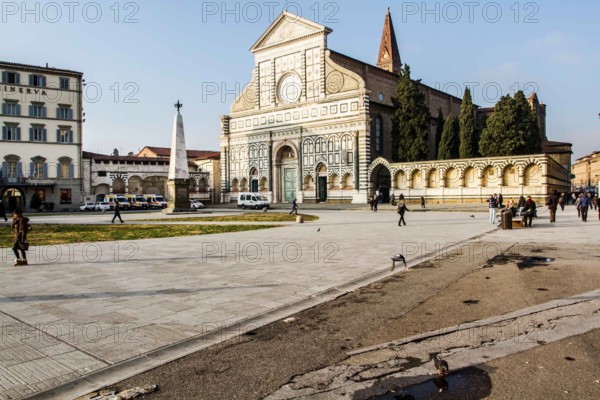 Basilica of Santa Maria Novella. Florence, Province of Florence, Italy. 18.12.2012