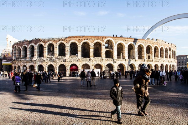 Verona, Province of Verona, Italy. 07.12.2012