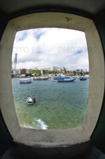 São Marcelo and Nossa Senhora do Pópulo Fort, Salvador, Bahia, Brazil