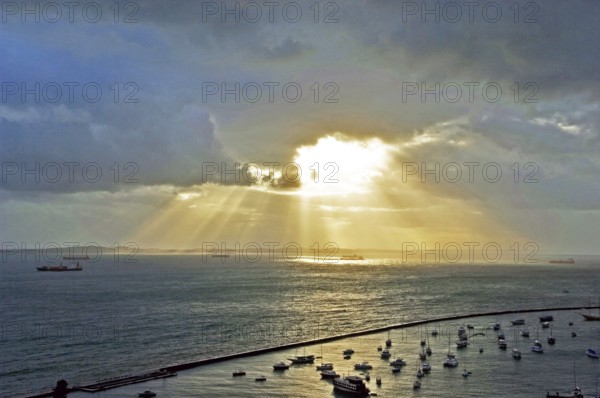 Boats, Port of Salvador, Todos os Santos Bay, Salvador, Bahia, Brazil