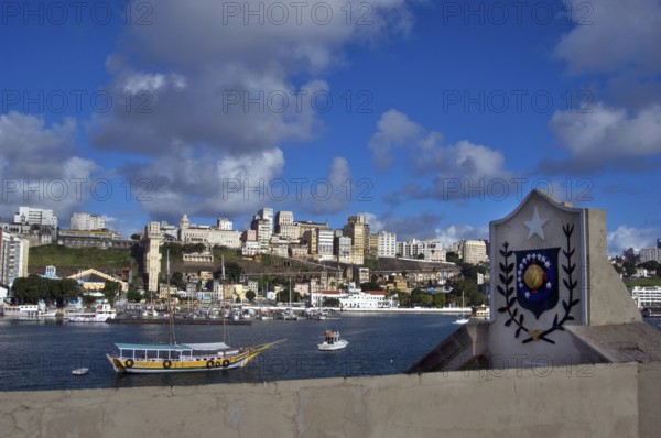 São Marcelo and Nossa Senhora do Pópulo Fort, Salvador, Bahia, Brazil