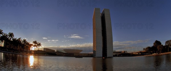 Congresso Nacional, Eixo Monumental, Brasília, DF, Brazil