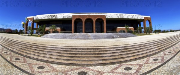 Araguaia Palace and Government Palace, Girassóis Square, Palmas, Tocantins, Brazil