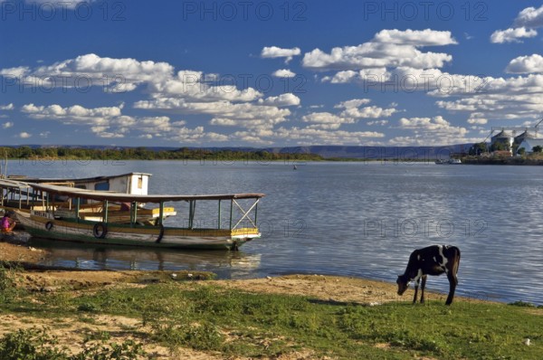 Boats, São Francisco River, Ibotirama, Bahia, Brazil
