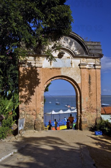 Portal, Portal Portaló, Morro de São Paulo, Ilha de Tinharé, Bahia, Brasil