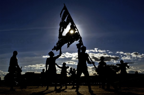 Monument of 18 do Forte, Girassóis Square, Palmas, Tocantins, Brazil