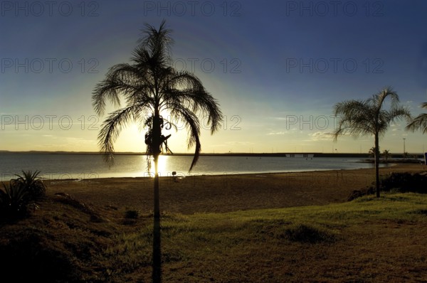 Graciosa Beach, Palmas Lake, Tocantins River, Palmas, Tocantins, Brazil