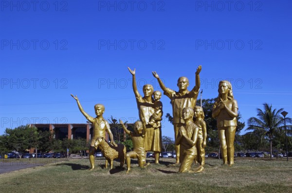 Súplica dos Pioneiros, Girassóis Square, Palmas, Tocantins, Brazil