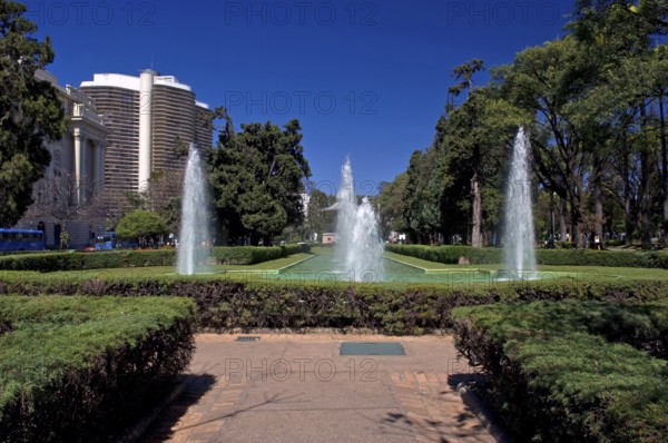 Liberdade Square, Copanzinho, Niemeyer Building, Belo Horizonte, Minas Gerais, Brazil