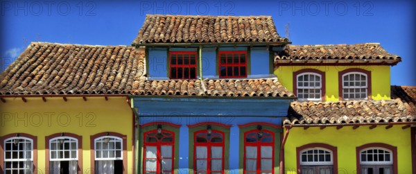 Houses, Ouro Preto, Minas Gerais, Brazil