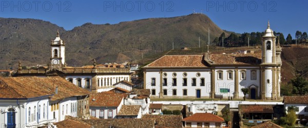 Nossa Senhora do Carmo Church, Inconfidência Museum, Ouro Preto, Minas Gerais, Brazil
