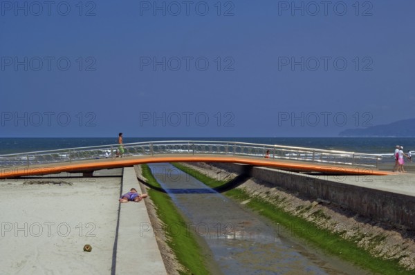 Channel of the city of Santos, Santos, São Paulo, Brazil