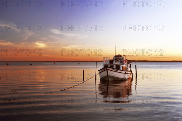Sunset, Graciosa Beach, Palmas Lake, Tocantins River, Palmas, Tocantins, Brazil