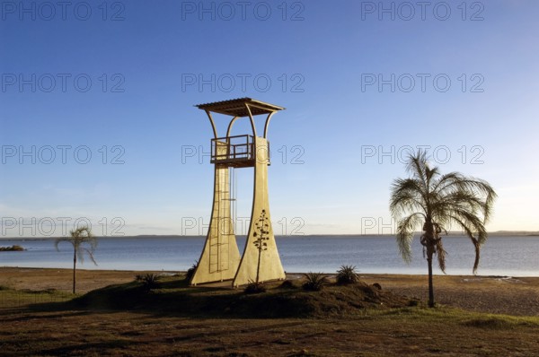 Posto de Salva-vidas, Graciosa Beach, Palmas Lake, Tocantins River, Palmas, Tocantins, Brazil