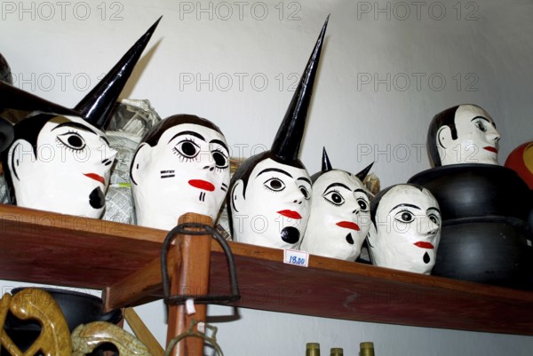 Masks, Crafts, Pirinópolis, Goiás, Brazil