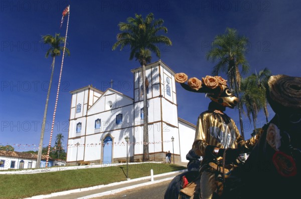 Matriz Church, Cavalhadas, Pirinópolis, Goiás, Brazil