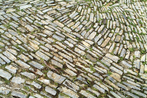 Pavement of Street, Pirinópolis, Goiás, Brazil