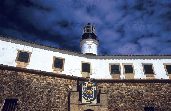 Santo Antônio Fort, Barra Lighthouse, Salvador, Bahia, Brazil