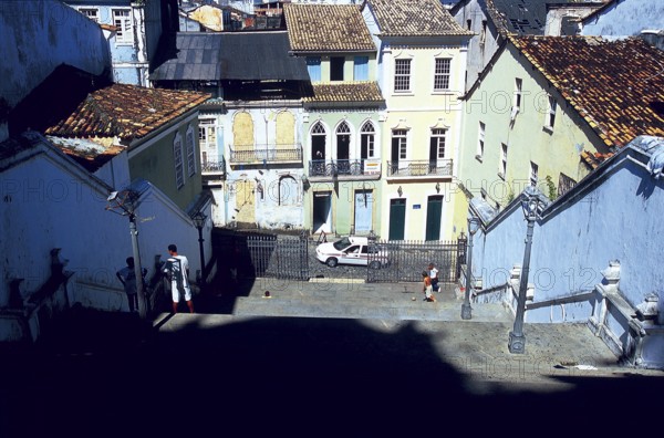 Escadarias da Ladeira do Carmo, Salvador, Bahia, Brazil