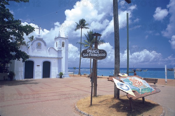 São Francisco Square, Forte Beach, S.J. da Mata, Bahia, Brazil