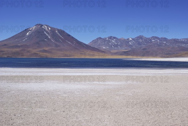 Laguna Miscanti, Los Flamencos Reserve National, Atacama Desert, Region de Antofagasta, Santiago, Chile