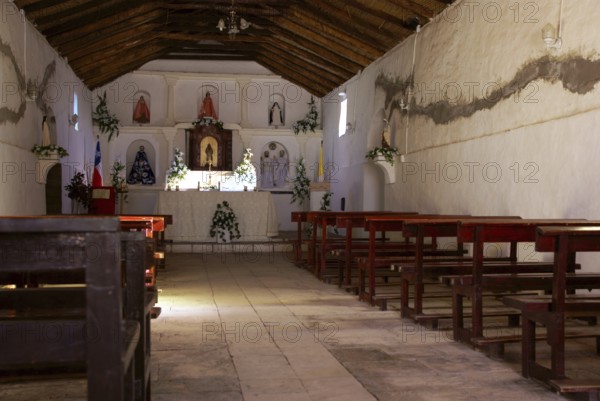 Toconao Church, Atacama Desert, Region of Antofagasta, Santiago, Chile