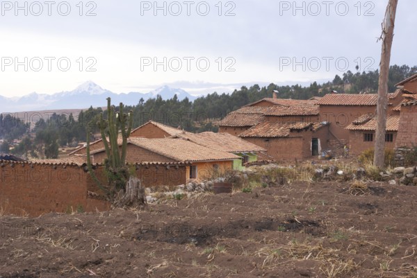 Chinchero, Worth Sacred of Los Incas, Region of Cusco, Lima, Peru