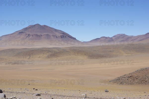 Desert of Of there, Reserves national of Andean fauna Eduardo Abaroa, Desert of Lipez, Department of Potosi, Sud Lipez Province, La Paz, Bolívia