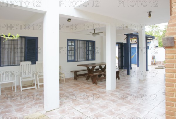 Table, Barbecue grill, Barra do Una, Peruíbe, São Paulo, Brazil