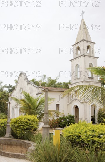 Church, Garden, Barra do Una, Peruíbe, São Paulo, Brazil