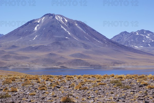 Laguna Miscanti, Los Flamencos Reserve National, Atacama Desert, Region of Antofagasta, Santiago, Chile