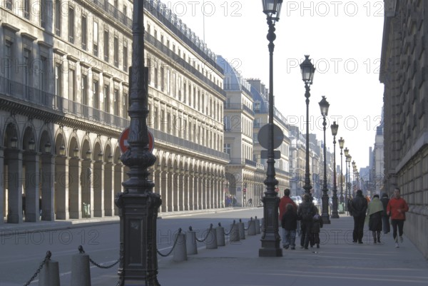 Rivoli Street, 4° arrondissement, Ile-de-France, Paris, France