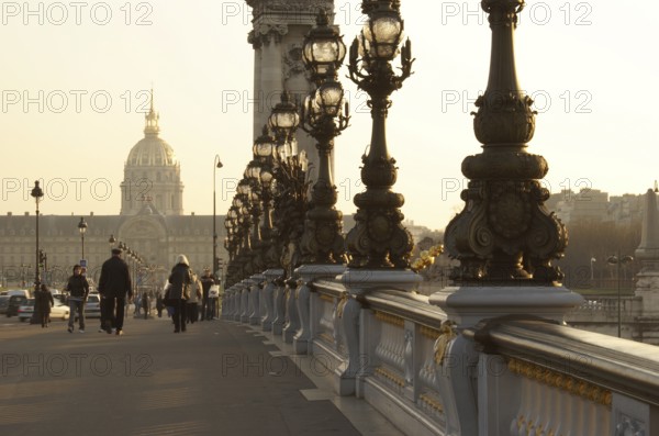 Pont des Invalides, 8° arrondissement, Ile-de-France, Paris, France