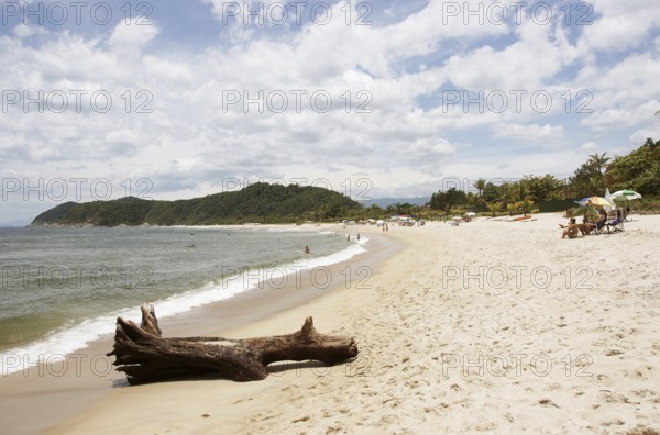 Beach, Swimmers, Barra do Una, Peruíbe, São Paulo, Brazil