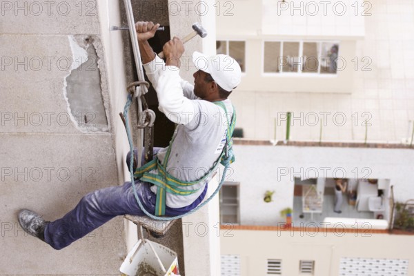 Bricklayer, Building, São Paulo, Brazil